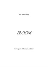 Bloom for dizi trio/taegum, shakuhachi and dizi